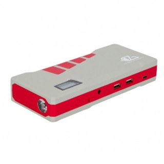 1 - Motorstartbooster voor auto's, campers en bestelwagens met professionele hoogvermogenkabels